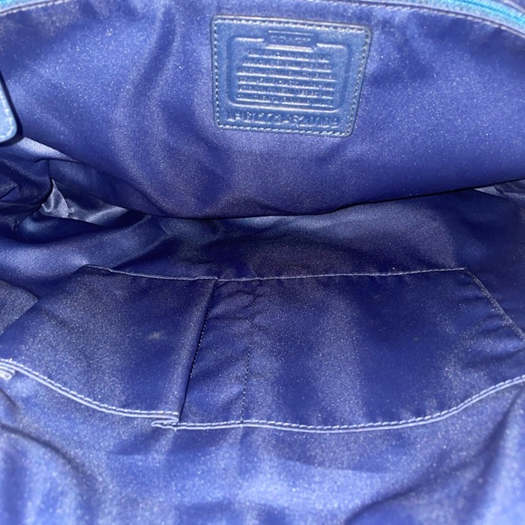 Coach Signature Tartan Plaid Tote – Style F20109 - Picture 11 of 11